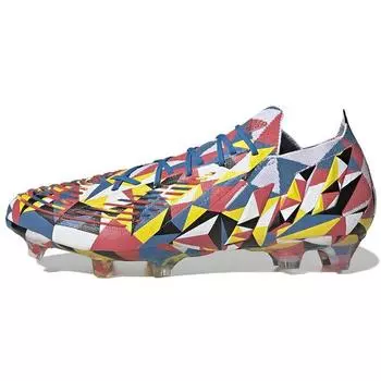 Adidas Predator Edge.1 FG Geometric Мужские кроссовки синие ярко-синие Team-Yellow GX3909 40