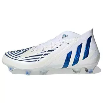Adidas Predator Edge.1 FG White Hi-Res Синие кроссовки унисекс Cloud-White H02931