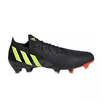 Мужские кроссовки adidas Predator Edge.1 Low FG Shadowportal Pack Black Core-Black Team-Solar-Yellow GW1023 42