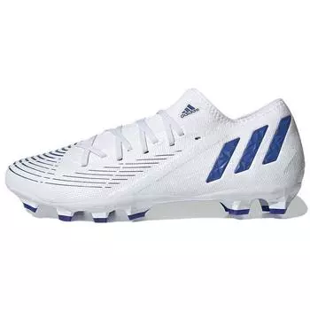 Adidas Predator Edge.3 Low MG Diamond Edge Pack Мужские кроссовки White Cloud-White Hi-Res-Blue GY8074 40