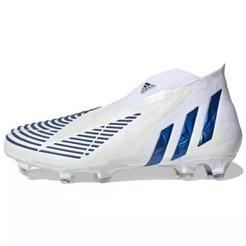 Adidas Predator Edge+ FG White Hi-Res Синие мужские кроссовки Cloud-White GV7375 46