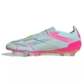Adidas Кроссовки Predator Elite FG Stellar Icon Pack Unisex, синие, почти синие, прозрачно-розовые IE3950 40