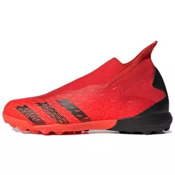 Adidas Predator Freak.3 Laceless TF Demonscale - Солнечно-красные мужские кроссовки Core-Black FY6300 42