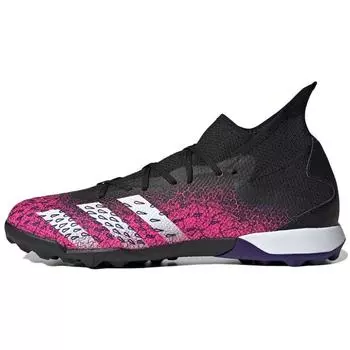 Adidas Predator Freak.3 TF Demonscale — шок-розовые мужские кроссовки Core-Black Cloud-White FW7517 45