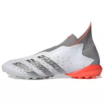 Adidas Predator Freak+ TF Demonskin — белые солнечные красные мужские кроссовки облачно-белые железно-металлические FY6252 42