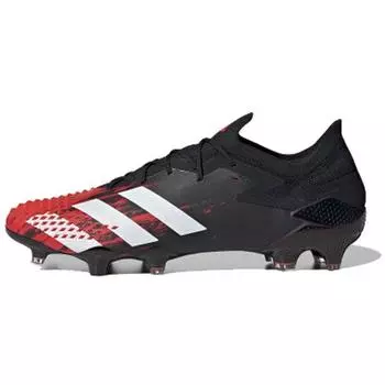 Adidas Predator Mutator 20.1 Черные мужские кроссовки Core-Black Cloud-White Active-Red EF2206