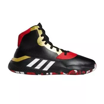 Adidas Pro Bounce 2019 Black Scarlet Мужские кроссовки Core-Black Cloud-White EH2394