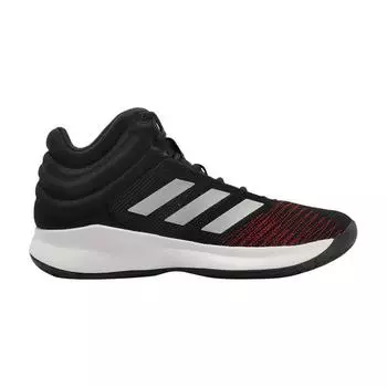 adidas Pro Spark 2018 Black Silver Metallic Мужские кроссовки Core-Black Solar-Red F99892 44