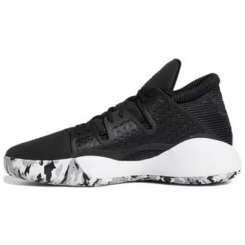 adidas Pro Vision Core Черные мужские кроссовки Cloud-White Gold-Metallic EF0478