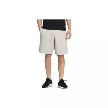 Adidas Pure Color Logo Дышащие шорты для тренировок по бегу Мужские брюки Бежевый HS4388 M