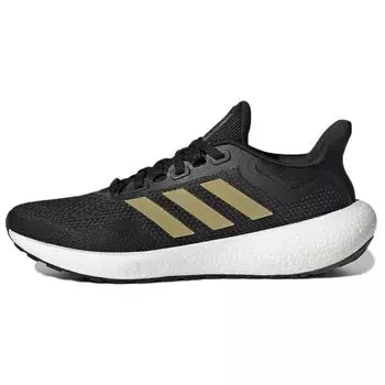 adidas PureBoost 22 Black Gold Metallic Женские кроссовки Core-Black Carbon GW0907 36