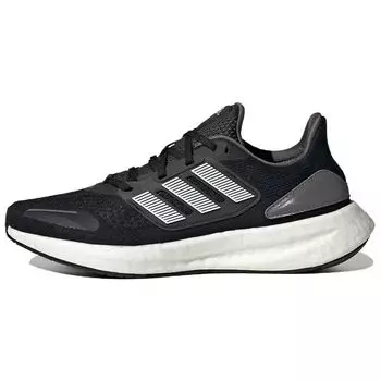 adidas PureBoost 22 Heat.RDY Черно-белые женские кроссовки Core-Black Cloud-White Grey-Four HQ3980 36