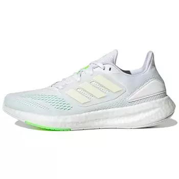 Adidas PureBoost 22 White Beam Green Мужские кроссовки Cloud-White GZ5175 44