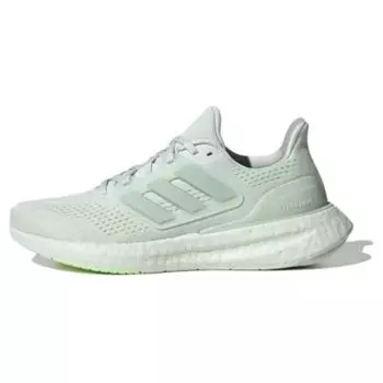 Adidas PureBoost 23 Crystal Jade Женские кроссовки Зеленый Лен-Зеленый-Металлик Зеленый-Искра IF1559 36
