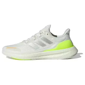 Adidas PureBoost 23 Heat.RDY кроссовки унисекс цвета слоновой кости и серебристого металла, кремовые, черные IH7673 40