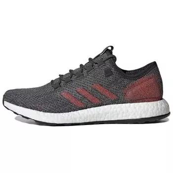 Adidas PureBoost Black Scarlet Мужские кроссовки Core-Black Clear-Orange B37783 41