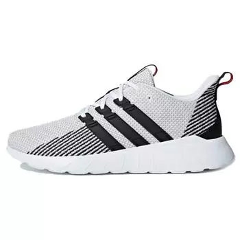 Adidas Questar Flow Cloud White Black Мужские кроссовки Core-Black Raw-White F36241