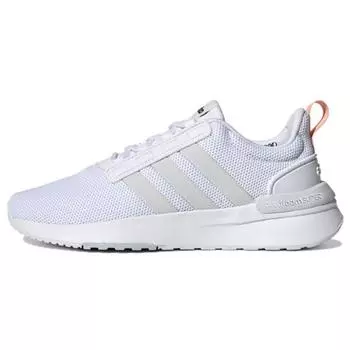adidas Racer TR21 White Halo Blue Женские кроссовки Cloud-White Crystal-White H00651 36
