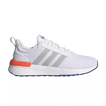 Adidas Racer TR21 Wide White Solar Red Мужские кроссовки Cloud-White Grey-Two GX8131 44