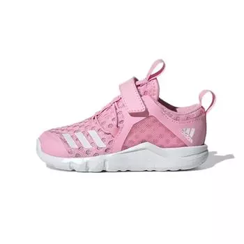 Adidas Rapidaflex Bth El I Дышащие Низкие Кроссовки для Малышей Розовые Младенец и Малыш 24