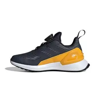 Adidas RapidaRun BOA K Active Gold Детские кроссовки Blue Tech-Ink Legend-Ink G27302