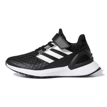 adidas RapidaRun J Black White Детские кроссовки Core-Black Cloud-White EF9258