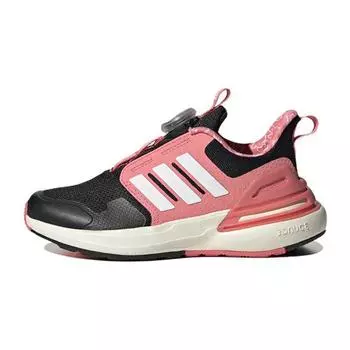 Adidas RapidaSport Bounce BOA J Chinese New Year — детские кроссовки Black Wild Pink Core — черная обувь — белый IE4240 28
