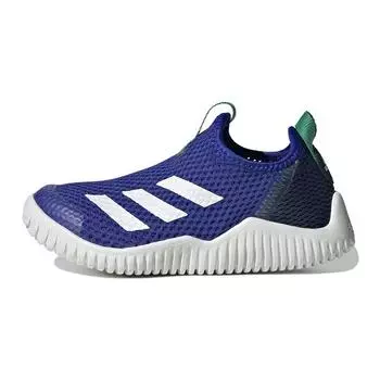 Adidas RapidaZen J Lucid Blue White Детские кроссовки Cloud-White Dark-Blue HP5905 28