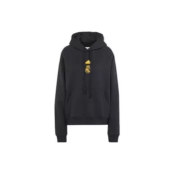 Adidas Real Madrid Lifestyle Спортивная толстовка с капюшоном Мужская толстовка с капюшоном черная HY0626 M