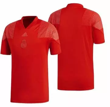 adidas Real Madrid Реплика Униформа ICON REAL Джерси Футбольная Одежда 2XO(187-193см) EVB66 Яркий красный