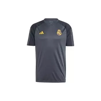 Adidas Real Madrid Tiro 23 тренировочная мужская футбольная майка углеродно-черная IB0040 M