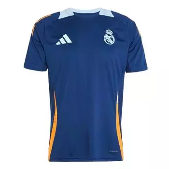 Adidas Реал Мадрид Tiro 24 Игровая футболка Командный темно-синий 2/Оранжевый/Сияющий синий Мужская уличная одежда JE4207 XXL