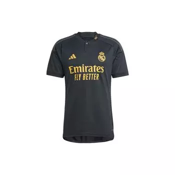 Adidas Real Madrid выездная футбольная майка мужская черная IN9846 XS