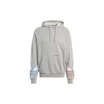 Adidas Retro Terry Hoodie Мужская толстовка с капюшоном серая GN3571 S