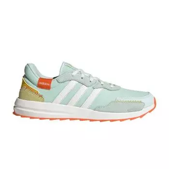 Adidas Retrorun Dash Green Женские кроссовки Cloud-White Orange EG4221