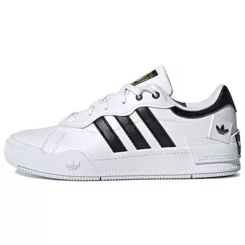Adidas Rey Galle White Black Женские кроссовки Cloud-White Core-Black Gold-Metallic GZ6994 35