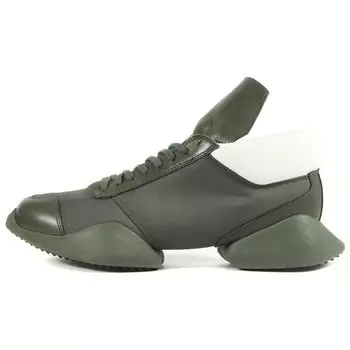 Adidas Rick Owens Vicious Runner Мужские кроссовки Green Earth-Green Ro-Milk AQ2823
