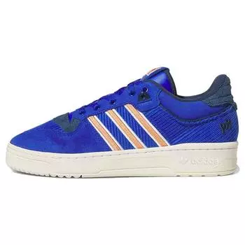 adidas Rivalry Low 86 NYC — синие кроссовки унисекс ярко-синие туманно-медные мелово-белые ID4755 46