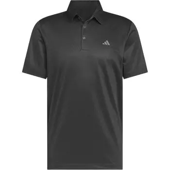 Adidas Рубашка поло прямого кроя с принтом в клетку, мужская черная рубашка поло JF8850 XS