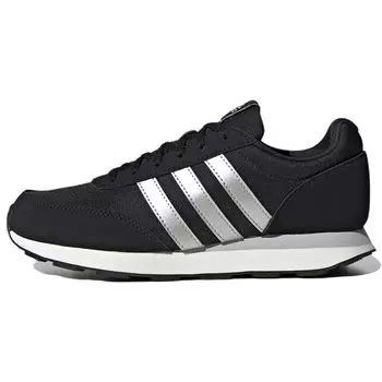 Adidas Run 60s 3.0 Black Silver Metallic Женские кроссовки Core-Black Core-White HP2249 36