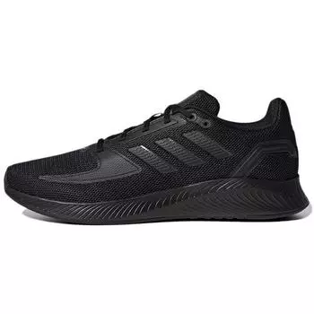Adidas Run Falcon 2.0 Triple Black Мужские кроссовки Core-Black Grey-Six G58096 40