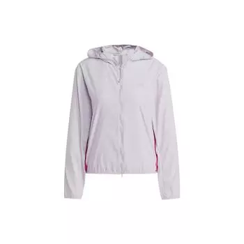 Adidas Run It Ветровка с сращенным логотипом Женские куртки Светло-фиолетовый HR9913 XXL