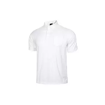 Adidas S2S Карманная рубашка поло с коротким рукавом Мужские топы Белые DV0987 XL