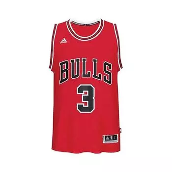 Adidas С. Майка Bulls Swingman International Retro Wade NBA Chicago Bulls Модная Удобная Мягкая Приятная к коже Баскетбольная Майка CC2542 M