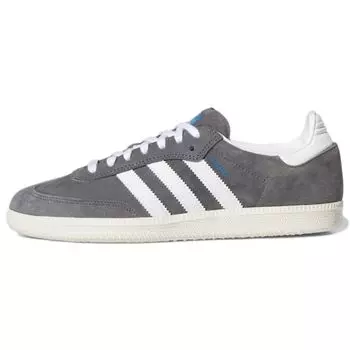 Adidas Samba ADV Grey Blue Мужские кроссовки Grey-Five Cloud-White Blue-Bird H03362 40
