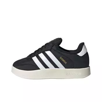 Adidas Samba Home Черно-белые женские кроссовки Core-Black Cloud-White Off-White IE1434 39