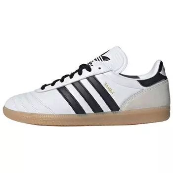 Adidas Samba JP Белые Черные Гум Унисекс Кроссовки Облачно-Белые JQ9055 40