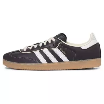 Adidas Samba OG Aura Black Cream Женские кроссовки Кремово-белое золото-металлик IG6836 36