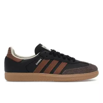 adidas Samba OG Black Preloved Brown Мужские кроссовки Core-Black Dark-Brown IE9123 41