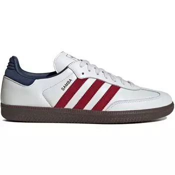 Adidas Samba OG Core Victory Размер IH4881, Белый/Командный красный/Ночной индиго, 28.0см